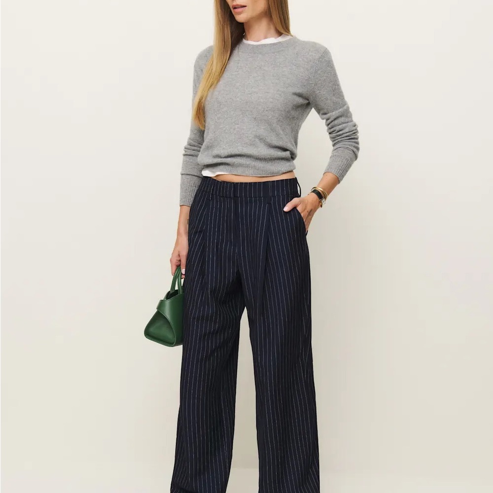 Reformation Petite Mid Rise Alex Pant - Picture 3 of 3